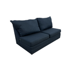 Bob's Brynn Navy Armless Loveseat