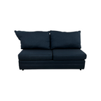 Bob's Brynn Navy Armless Loveseat