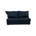 Bob's Brynn Navy Armless Loveseat