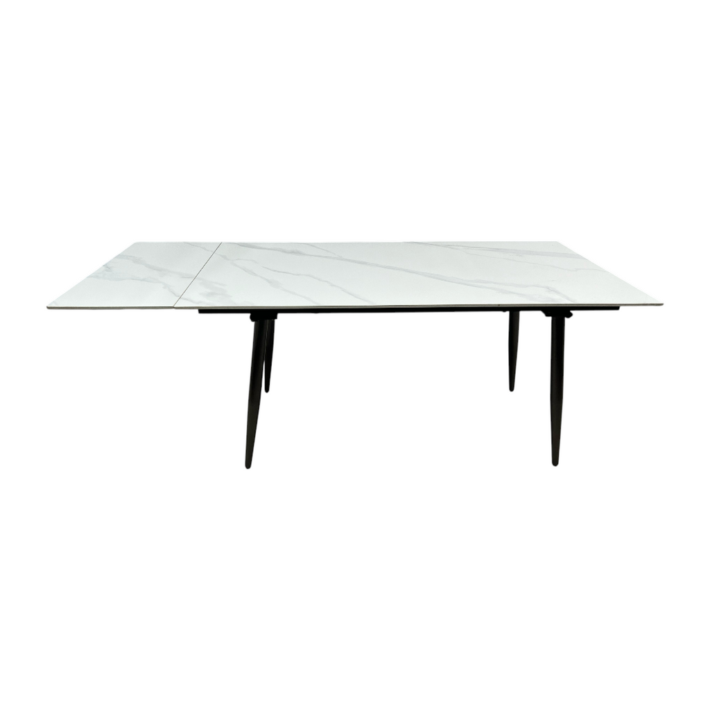 Brayden Studio  Extendable Sintered Stone Dining Table