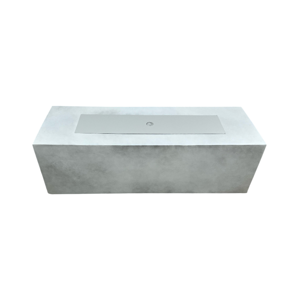 Brayden Studio Rectangle Fire Pit Table, 70" × 24" × 23.5" — image 3 of 4