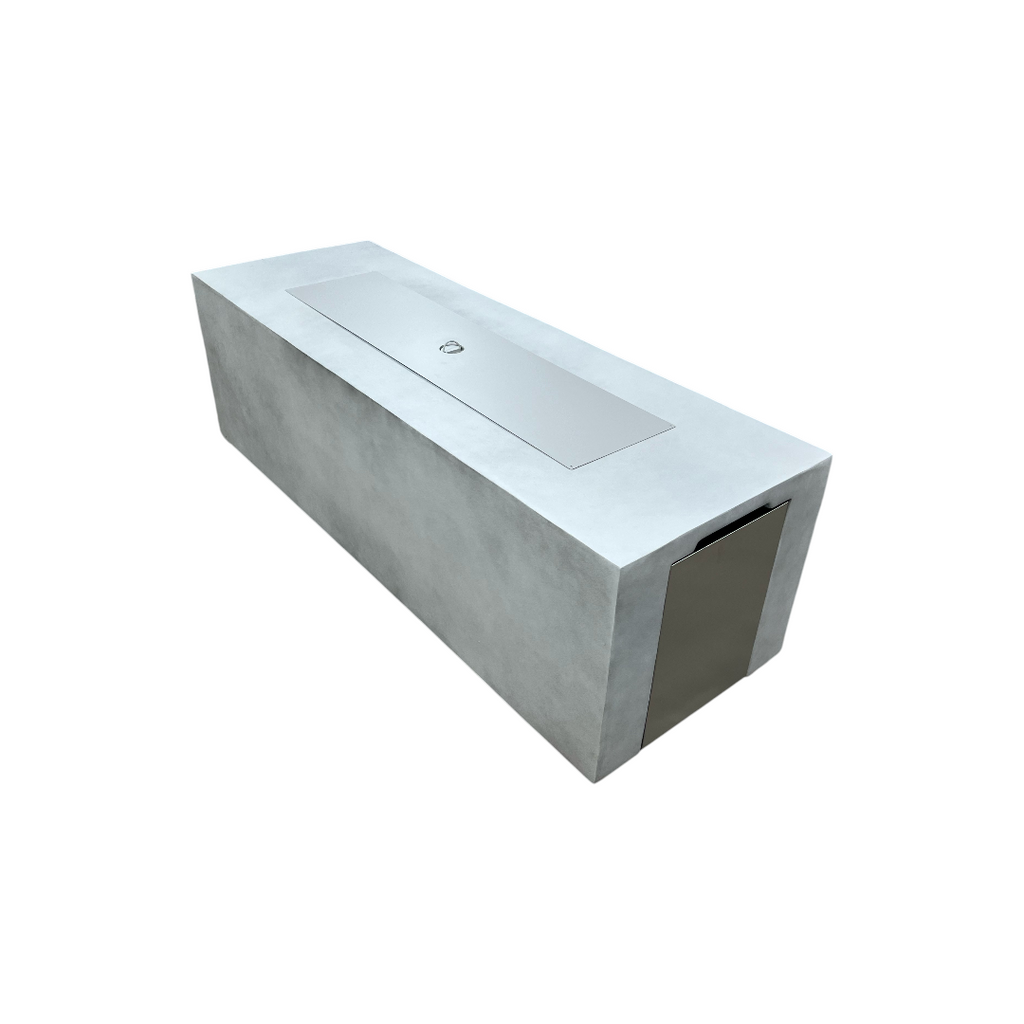 Brayden Studio Rectangle Fire Pit Table, 70" × 24" × 23.5" — image 4 of 4