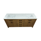 Breakwater Bay Ajiya 72" Double Bathroom Vanity Set