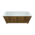 Breakwater Bay Ajiya 72" Double Bathroom Vanity Set