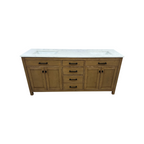 Breakwater Bay Ajiya 72" Double Bathroom Vanity Set