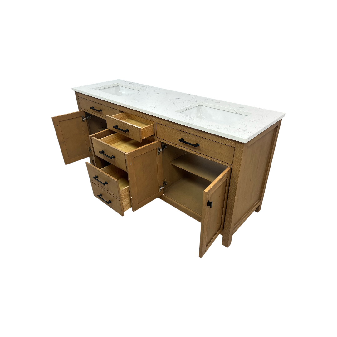 Breakwater Bay Ajiya 72" Double Bathroom Vanity Set