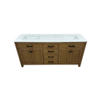 Breakwater Bay Ajiya 72" Double Bathroom Vanity Set