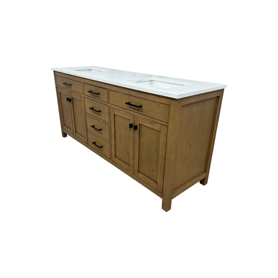 Breakwater Bay Ajiya 72" Double Bathroom Vanity Set