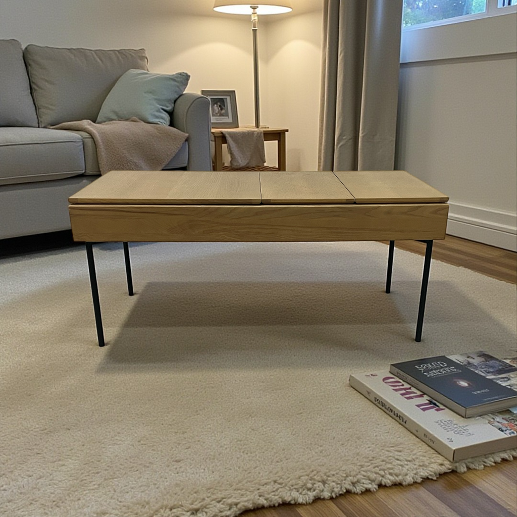 Burrow Carta Coffee Table - Straight Leg