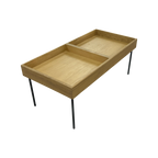 Burrow Carta Coffee Table - Straight Leg