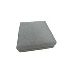 Burrow Field Ottoman - Oak