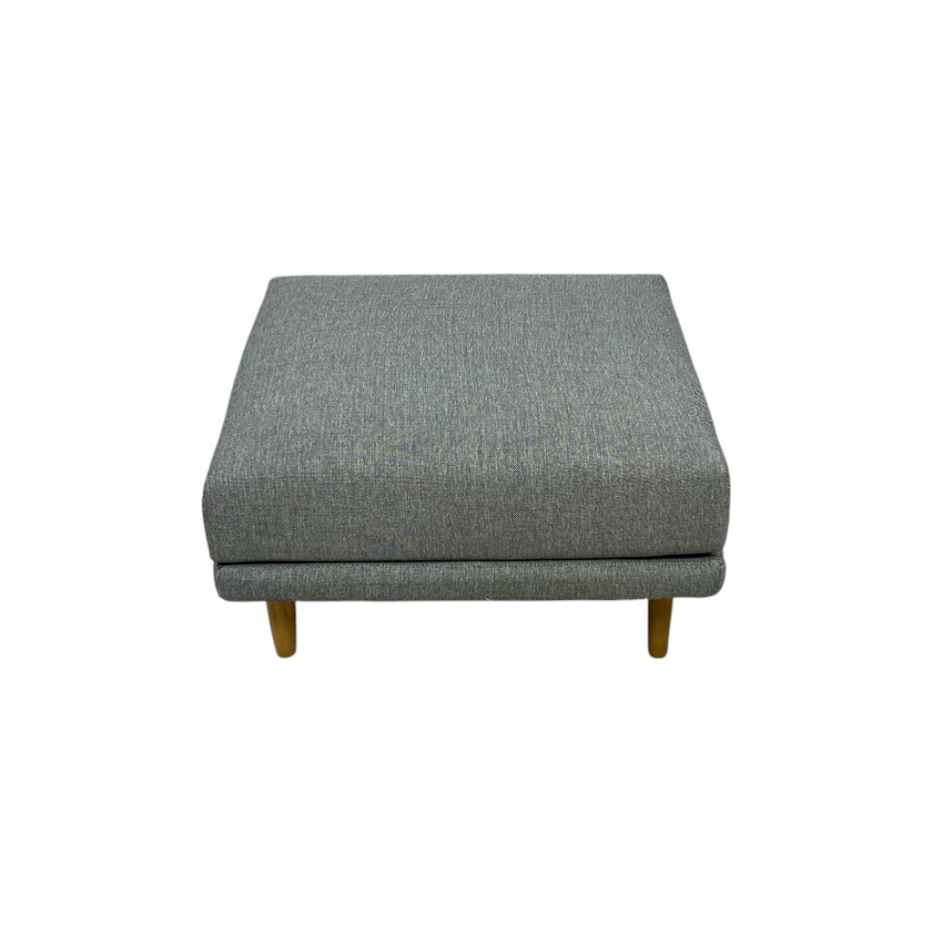 Burrow Field Ottoman - Oak