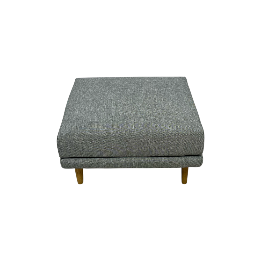 Burrow Field Ottoman - Oak