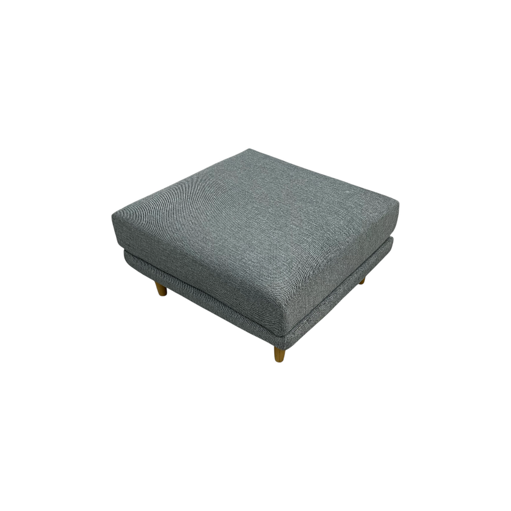 Burrow Field Ottoman - Oak