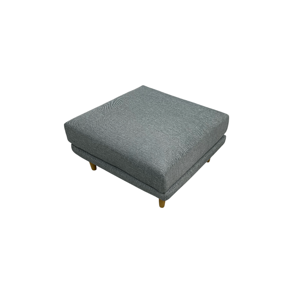 Burrow Field Ottoman - Oak