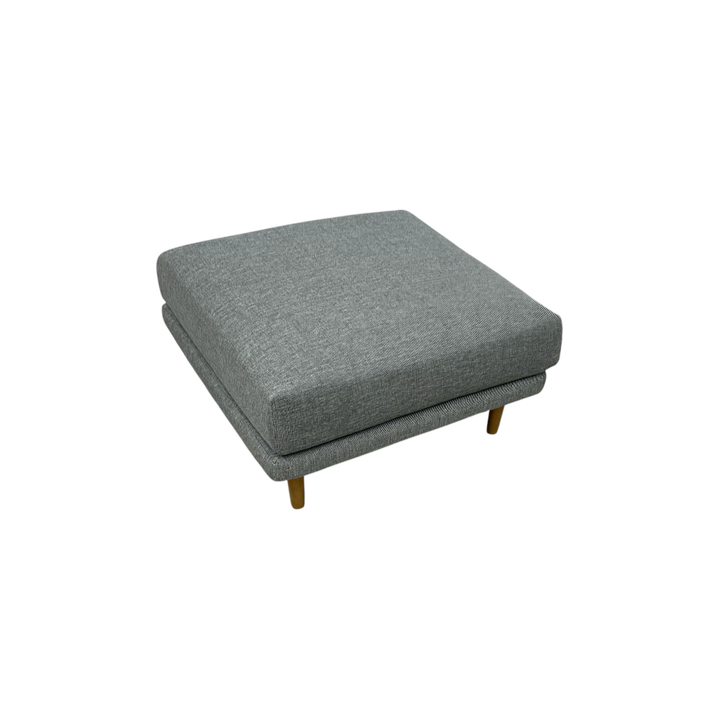 Burrow Field Ottoman - Oak