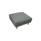 Burrow Field Ottoman - Oak