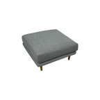 Burrow Field Ottoman - Oak