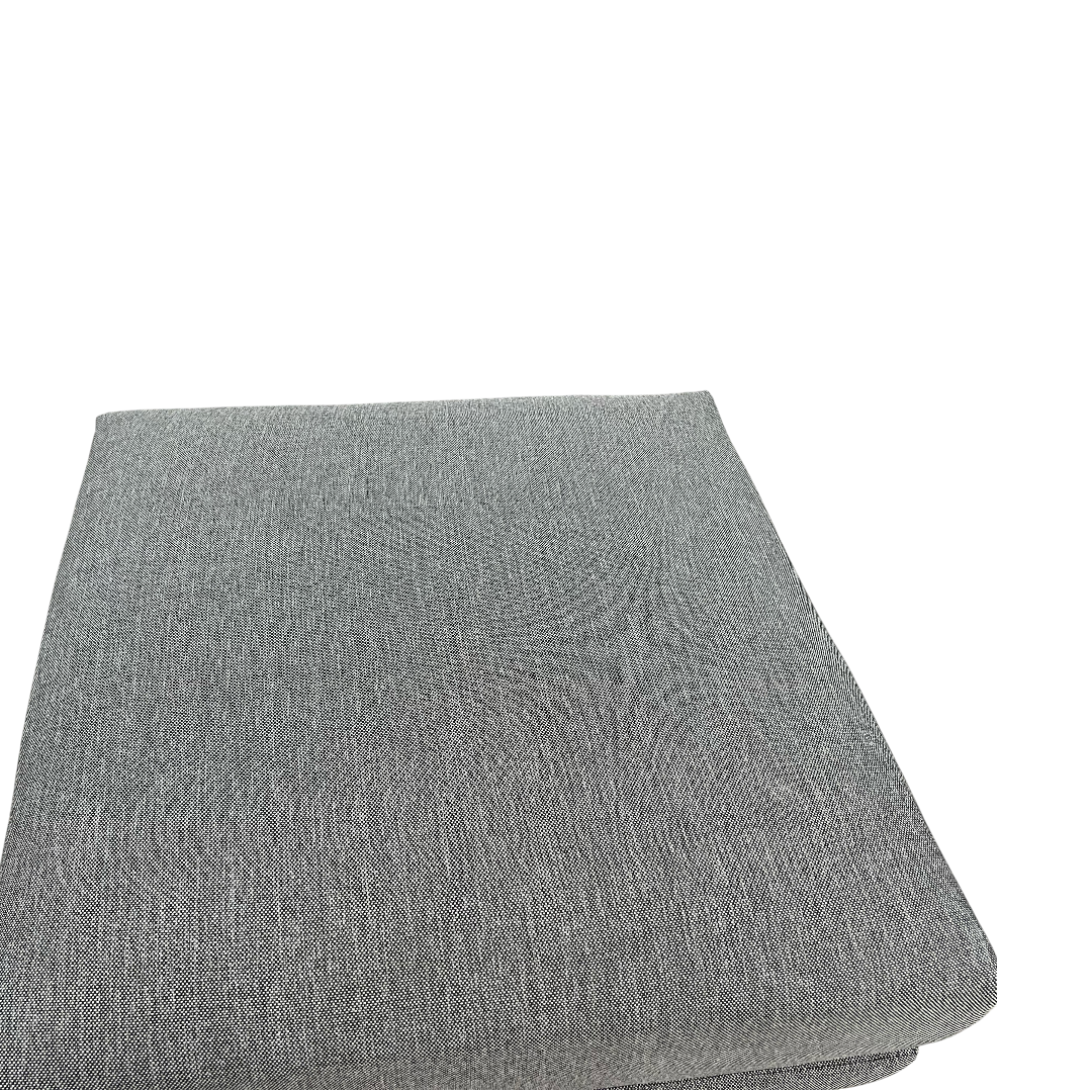 Burrow Field Ottoman - Oak