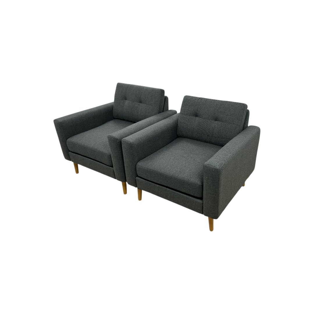 Burrow Nomad Armchair Set of 2, 34" × 33" × 30" — image 3 of 4