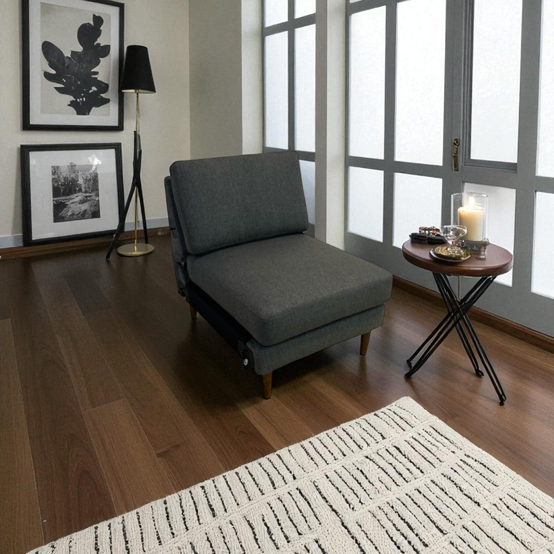 Burrow Nomad Charcoal Single Seat Sofa