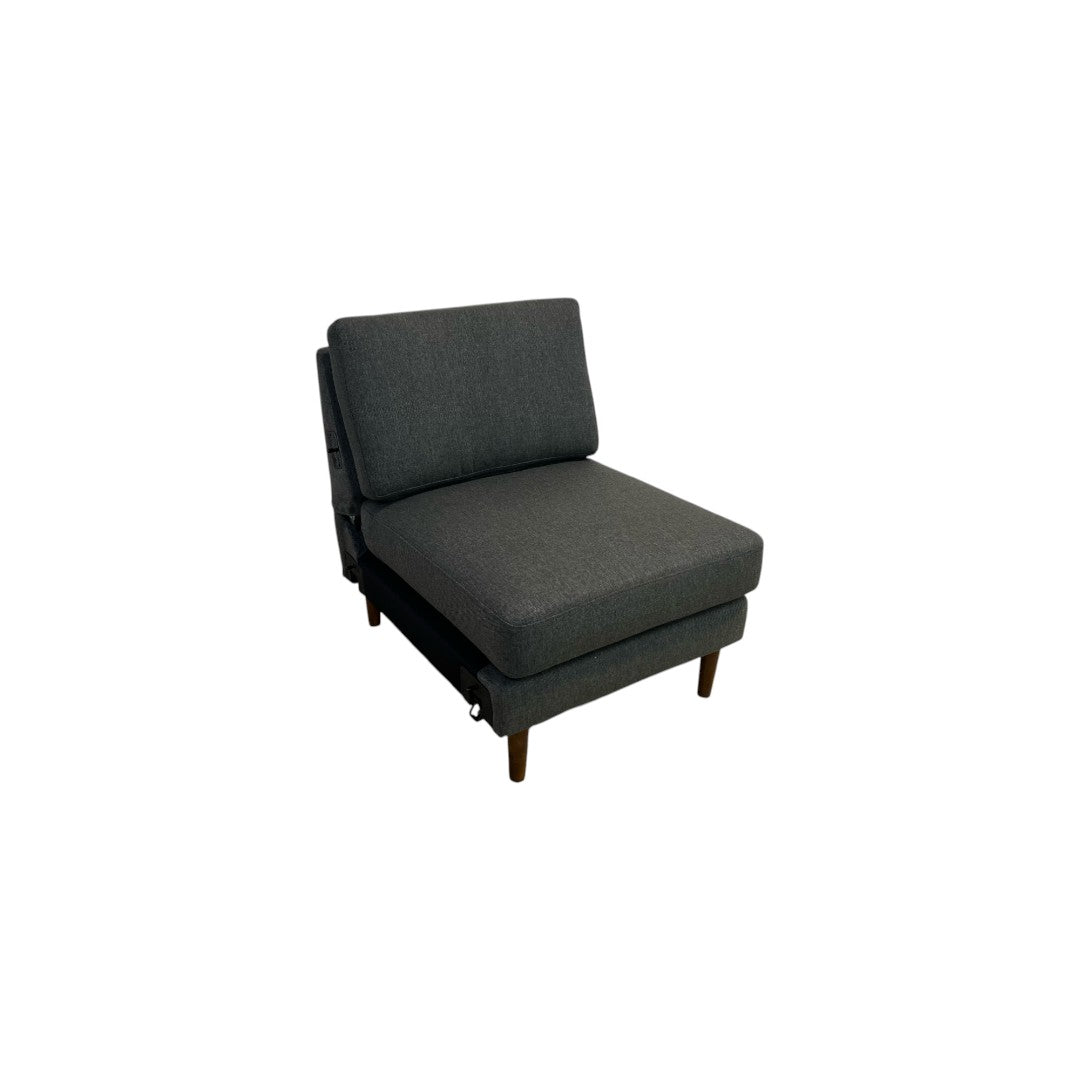Burrow Nomad Charcoal Single Seat Sofa