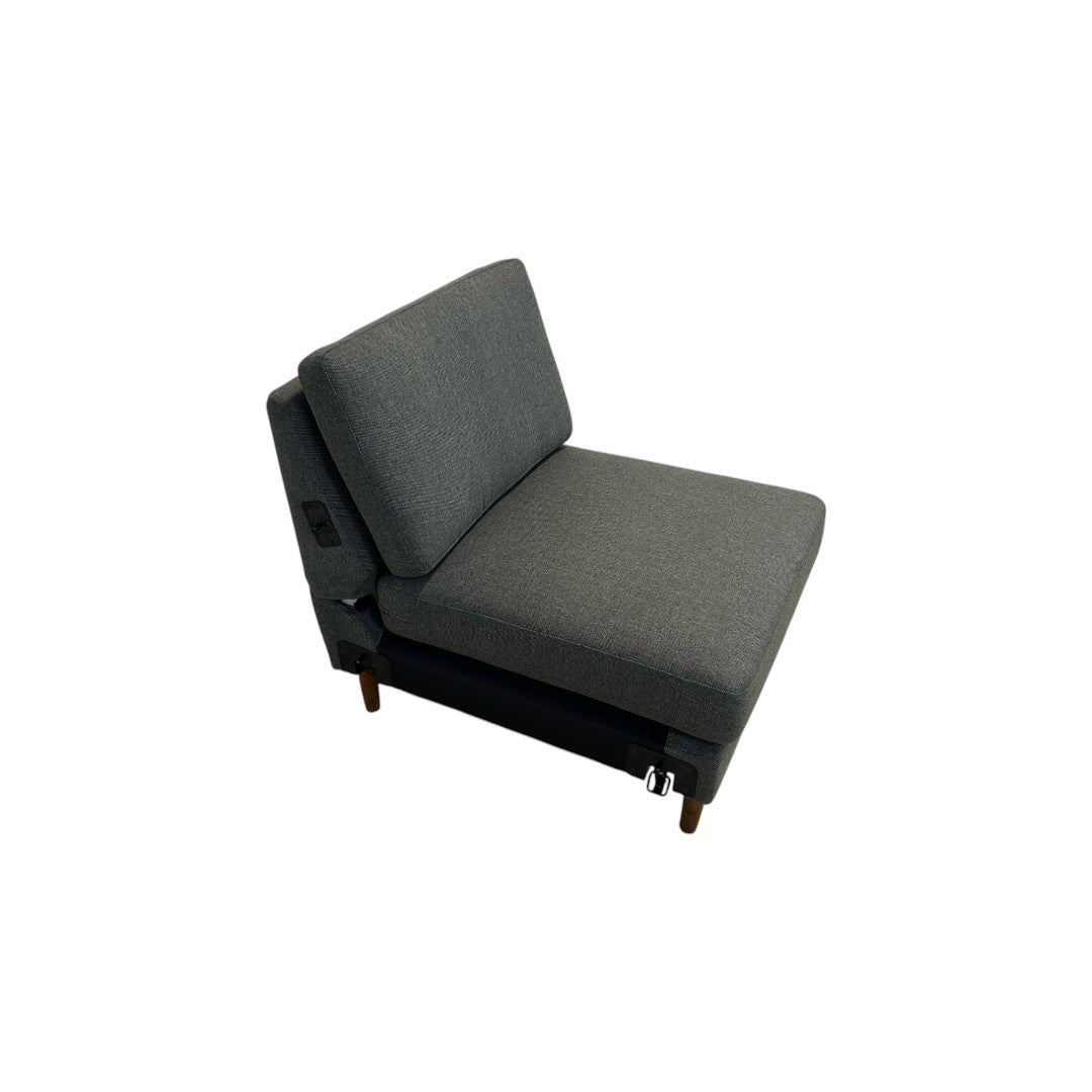 Burrow Nomad Charcoal Single Seat Sofa