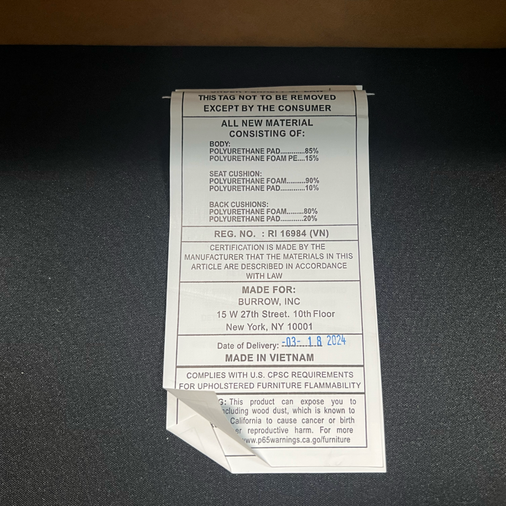 Burrow Nomad Leather Club Chair