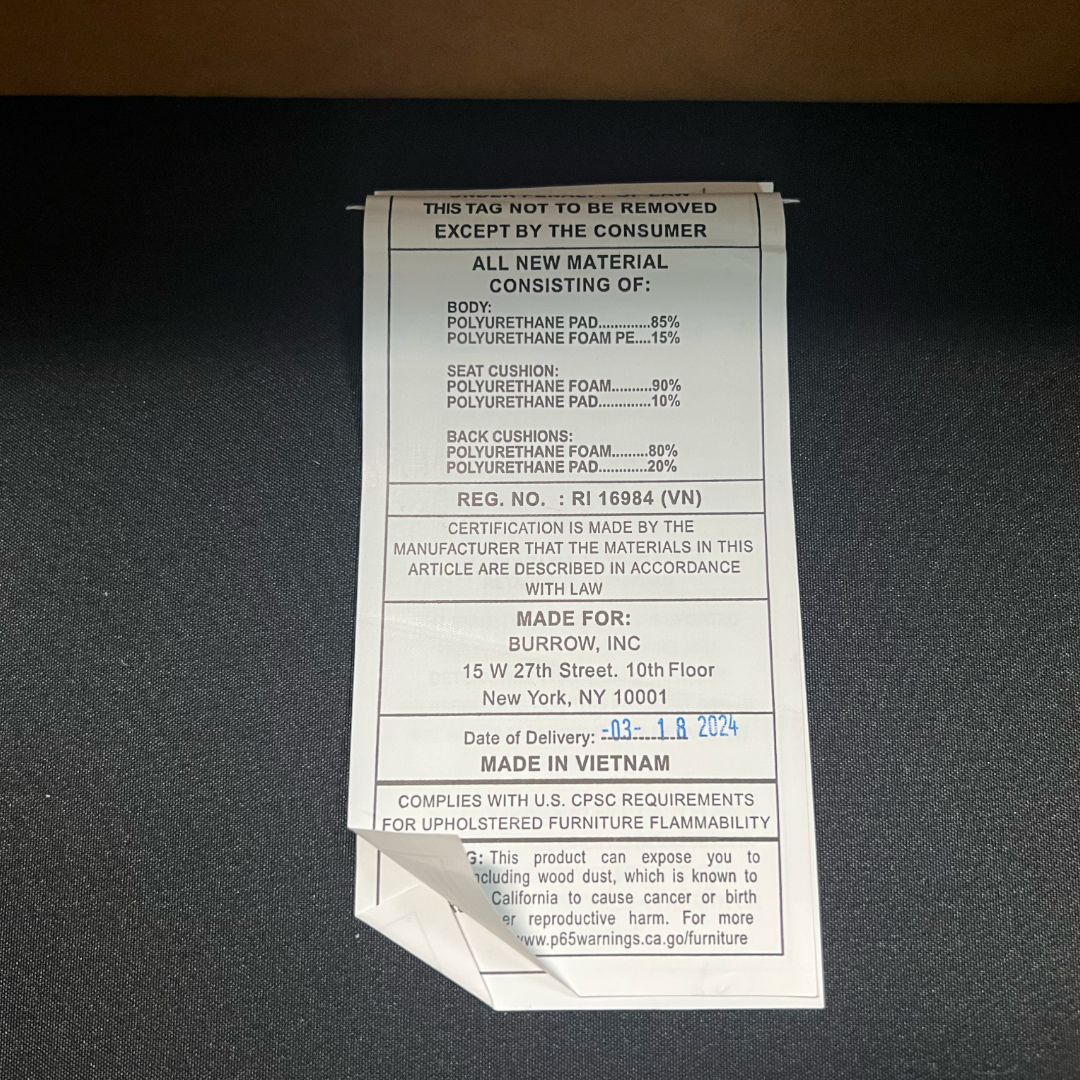 Burrow Nomad Leather Club Chair