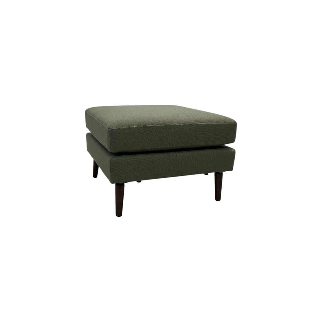 Burrow Nomad Ottoman - Moss Green, 25" × 25" × 18" — image 2 of 4