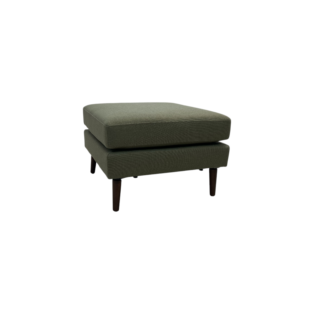 Burrow Nomad Ottoman - Moss Green, 25" × 25" × 18" — image 2 of 4