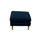 Burrow Nomad Plus Ottoman - Navy Blue