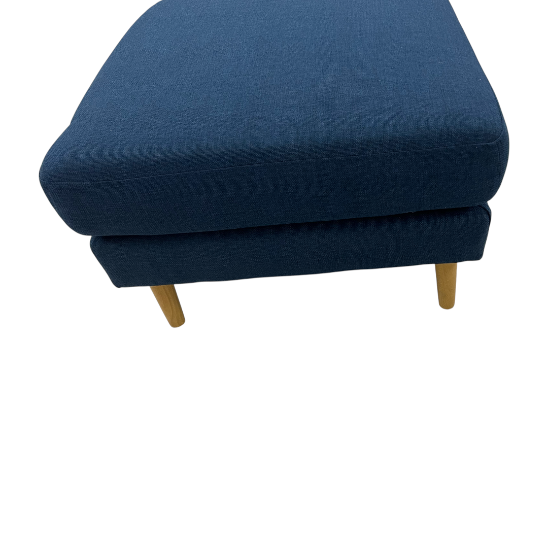 Burrow Nomad Plus Ottoman - Navy Blue