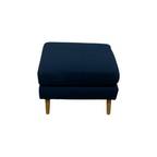 Burrow Nomad Plus Ottoman - Navy Blue