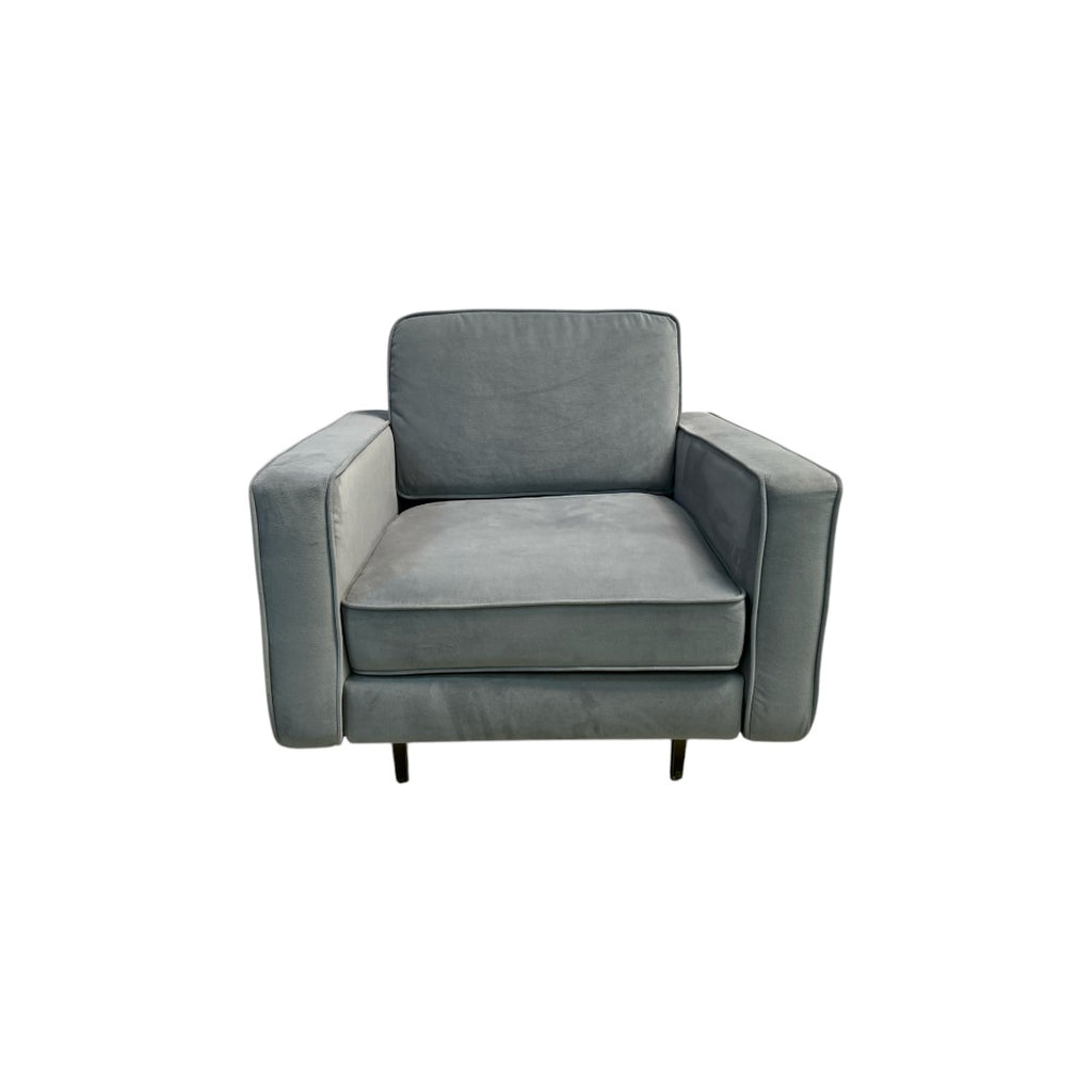 Burrow Nomad Velvet Armchair