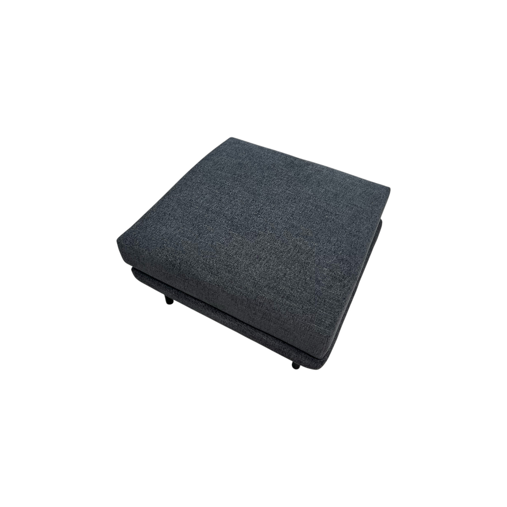 Burrow Range Ottoman - Heather Charcoal