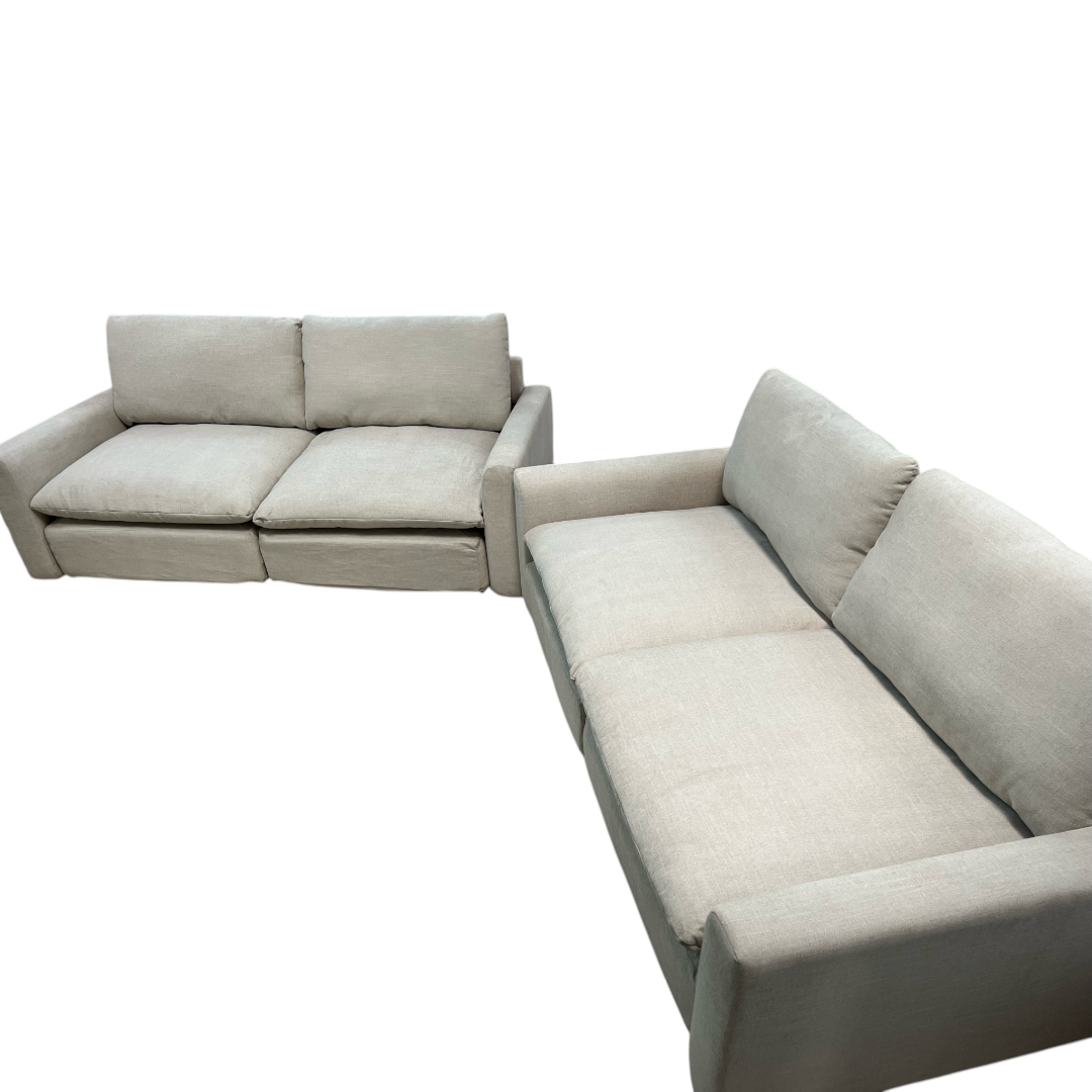 Burrow Russet 2-Piece Sofa Set of 2