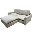 Burrow Russet 2-Piece Sofa with Ottoman