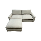 Burrow Russet 2-Piece Sofa with Ottoman