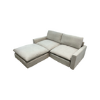 Burrow Russet 2-Piece Sofa with Ottoman