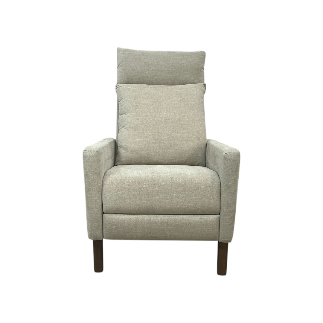 Burrow Rye Recliner in Georgia Clay - Performance Chenille