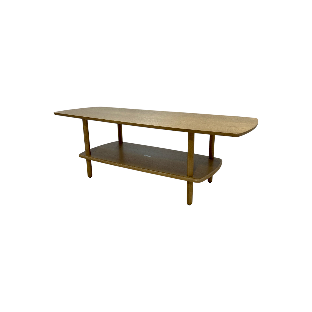 Burrow Serif Coffee Table - Walnut, 50" × 19" × 17" — image 2 of 4