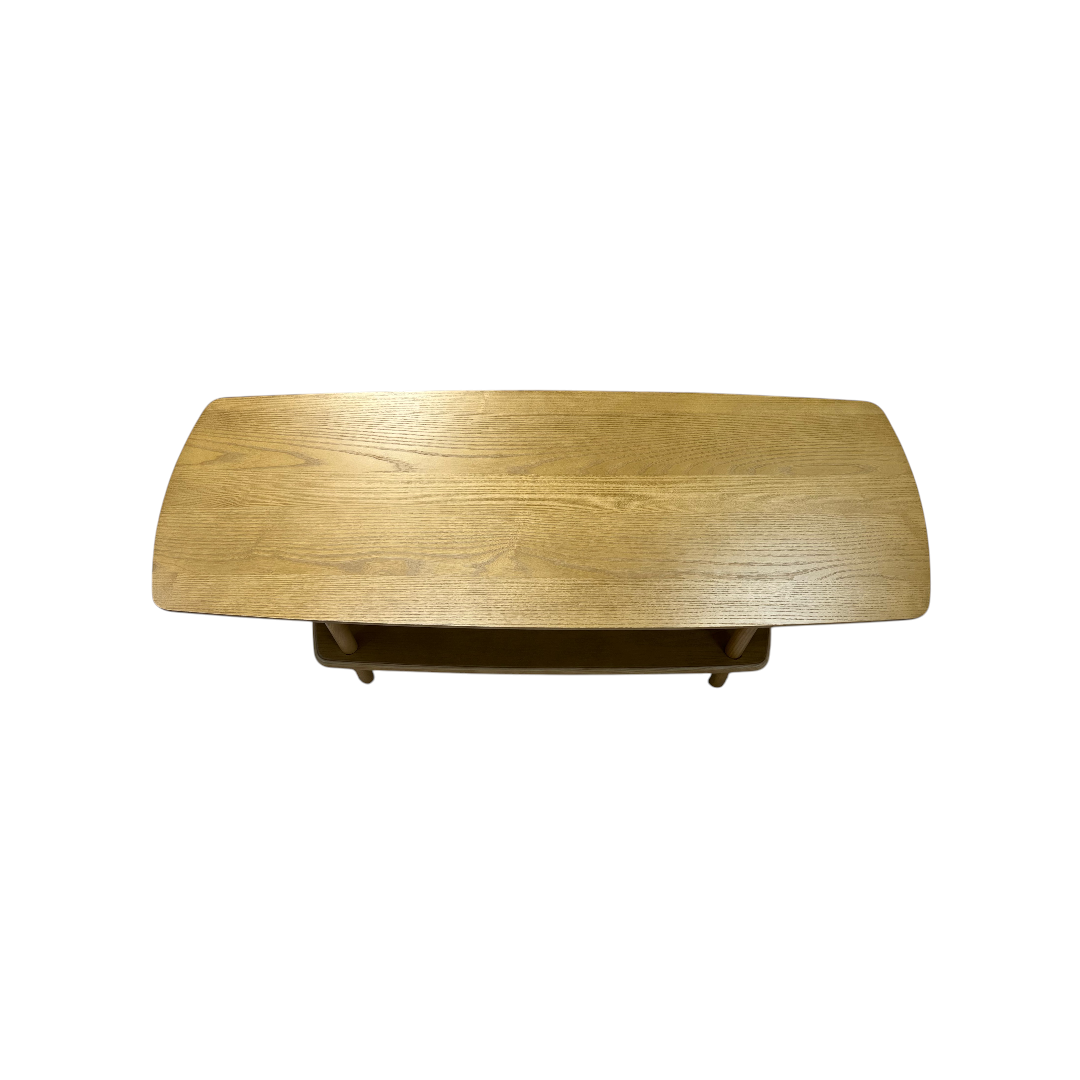 Burrow Serif Coffee Table - Walnut