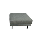 Burrow Field Ottoman - Stone Gray
