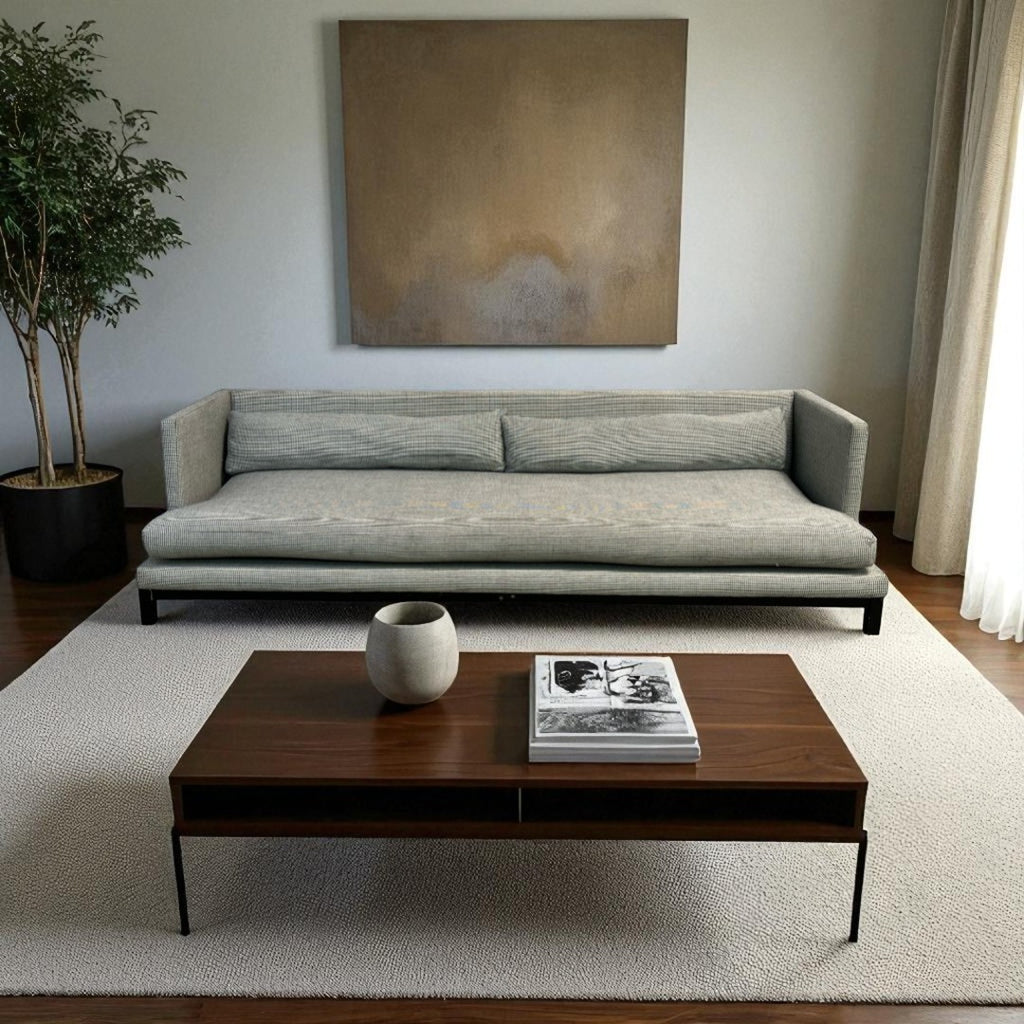 CB2 Brava Sofa in Houndstooth