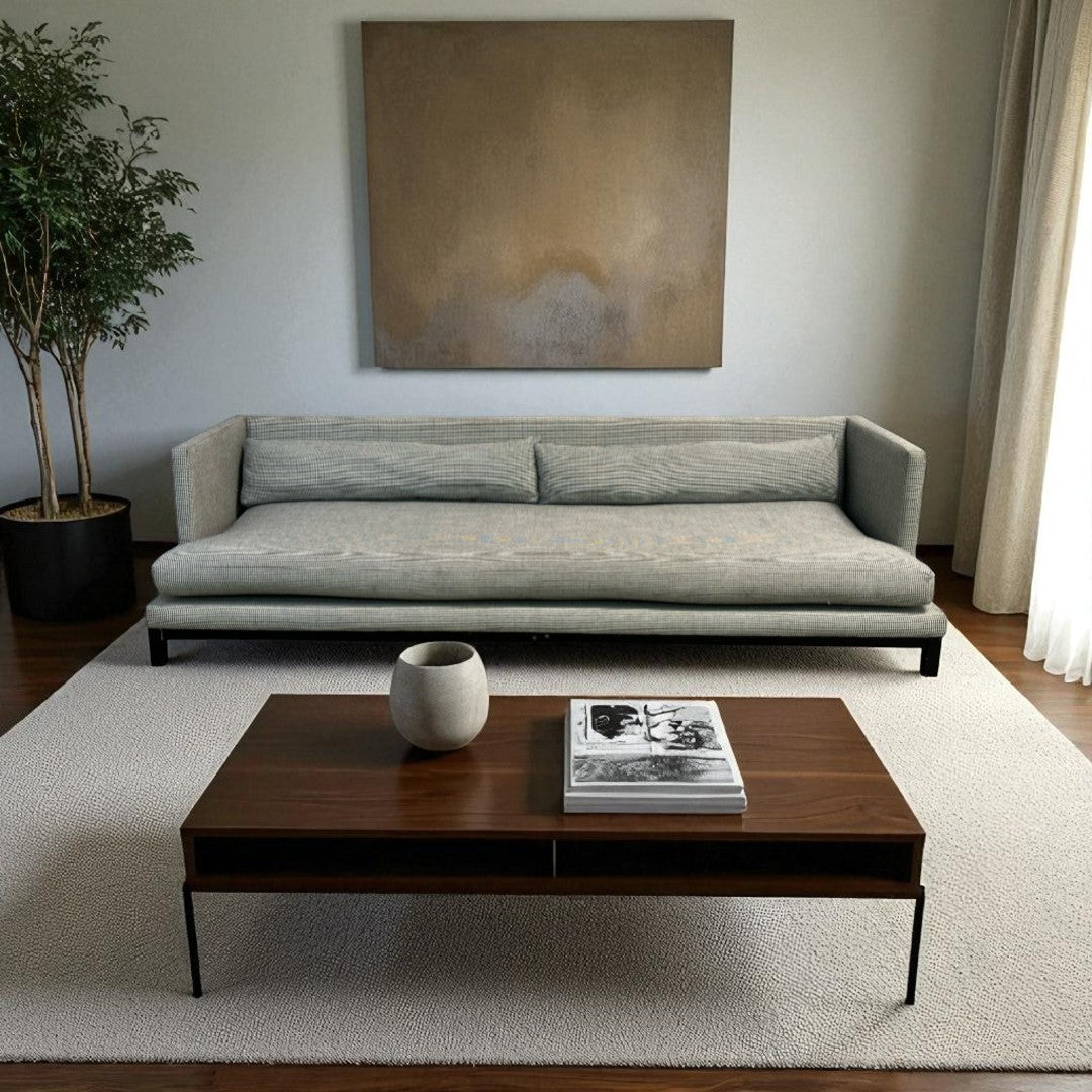 CB2 Brava Sofa in Houndstooth