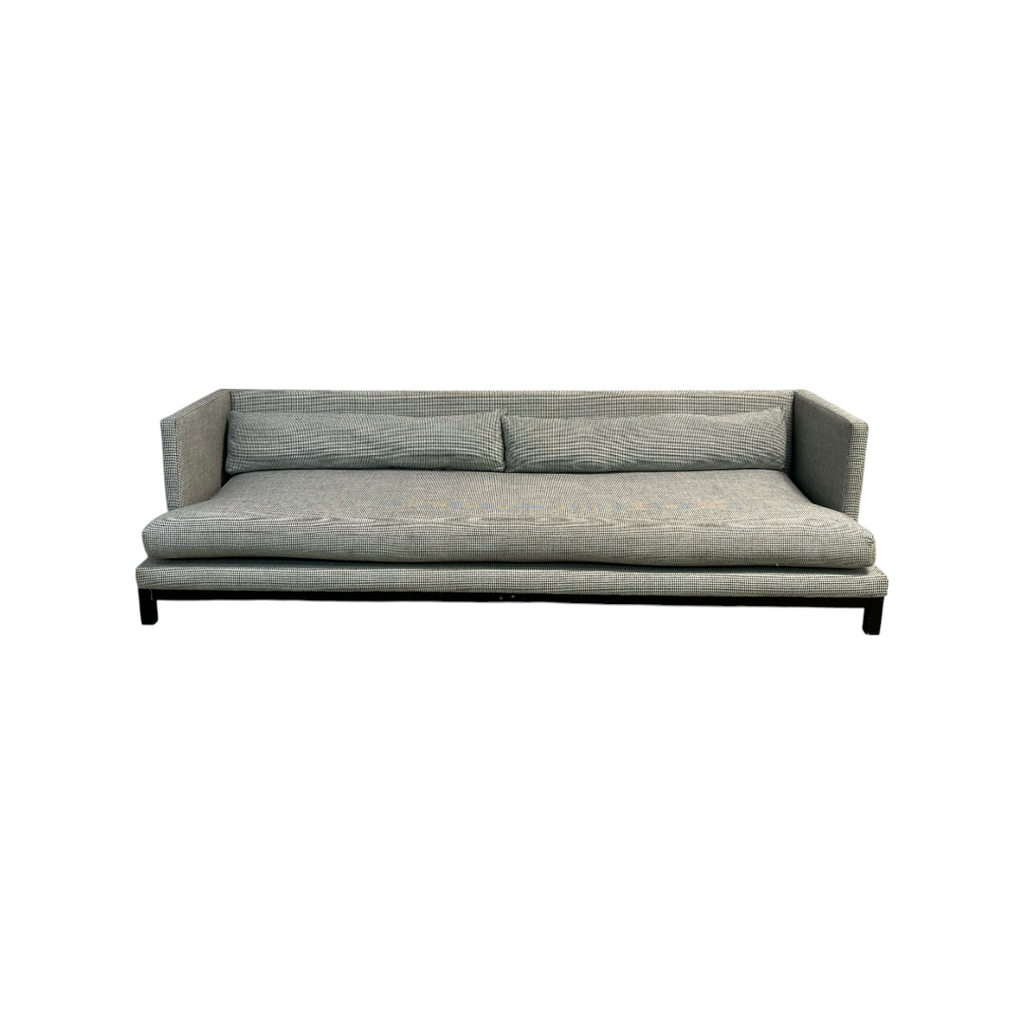 CB2 Brava Sofa in Houndstooth
