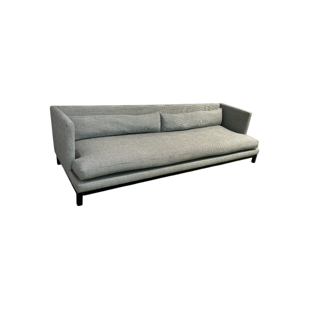 CB2 Brava Sofa in Houndstooth