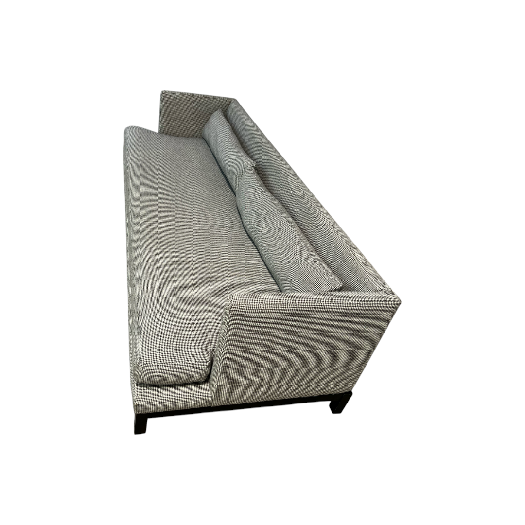 CB2 Brava Sofa in Houndstooth