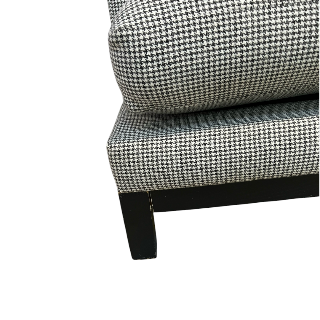 CB2 Brava Sofa in Houndstooth